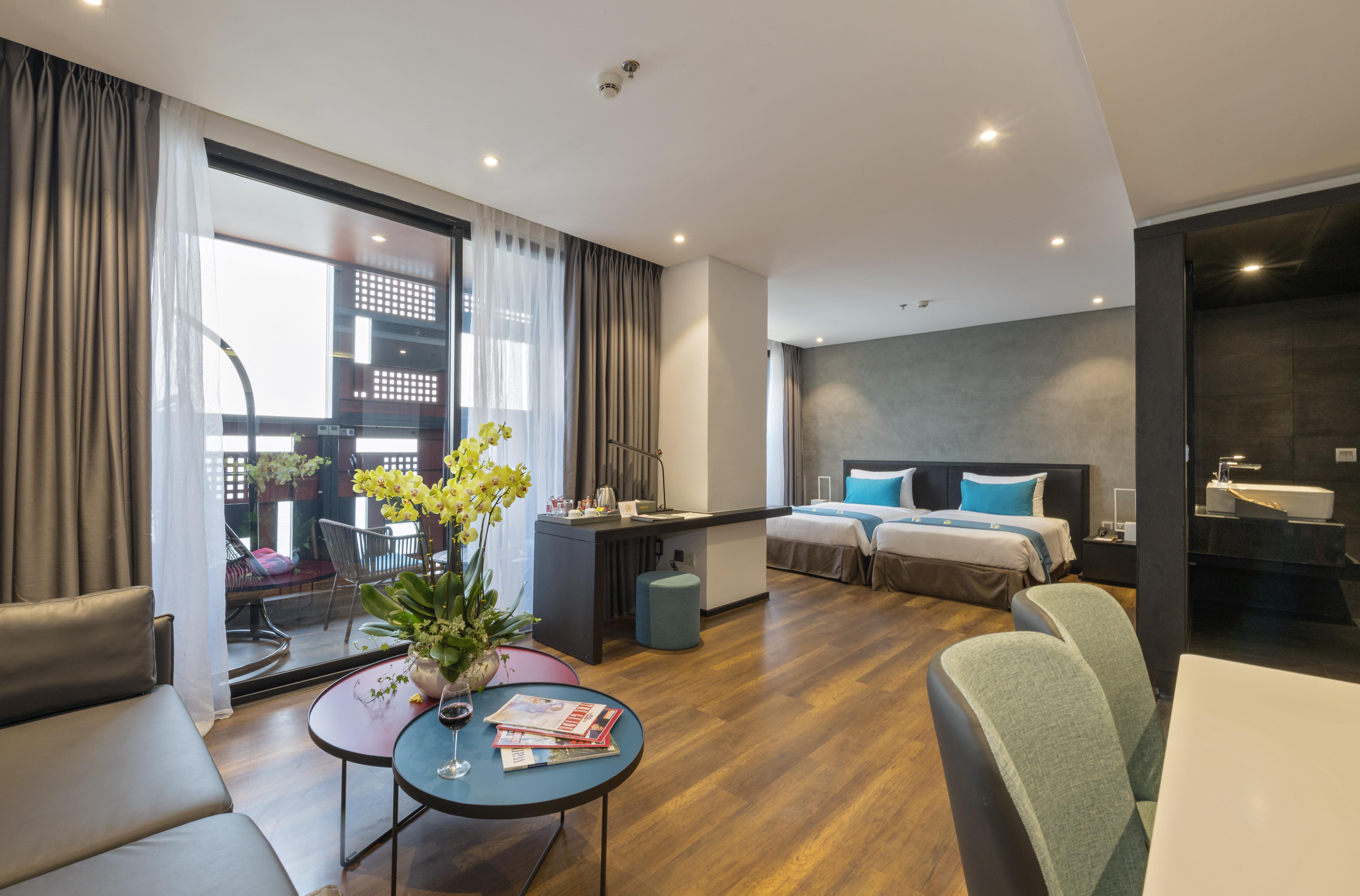 The Code Hotel & Spa Da Nang Esterno foto