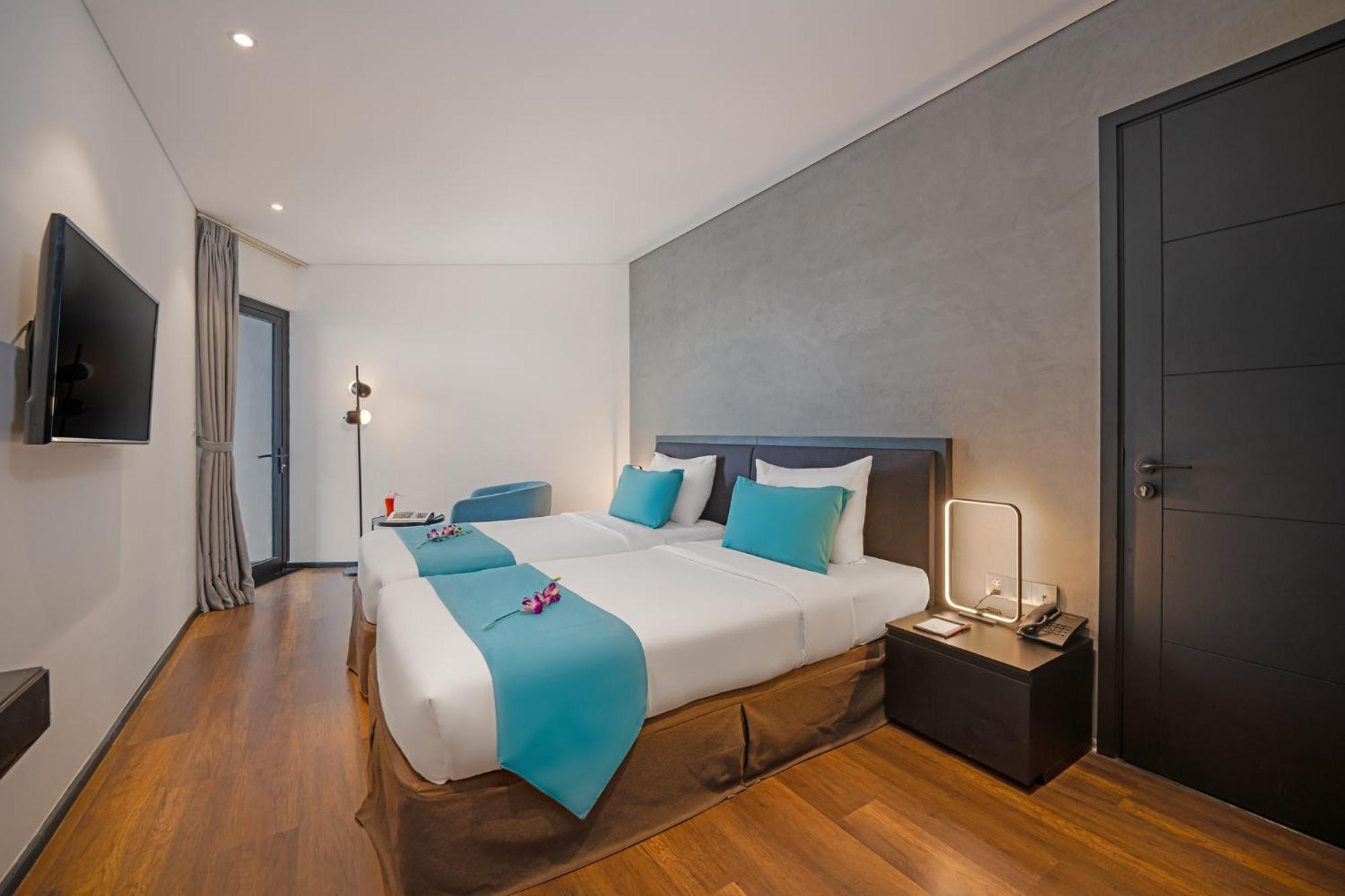 The Code Hotel & Spa Da Nang Esterno foto